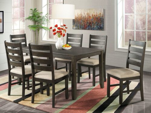 FULLER Dining Table with 6 Chairs