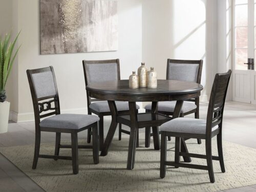 LYDEN Dining Table with 4 Chairs