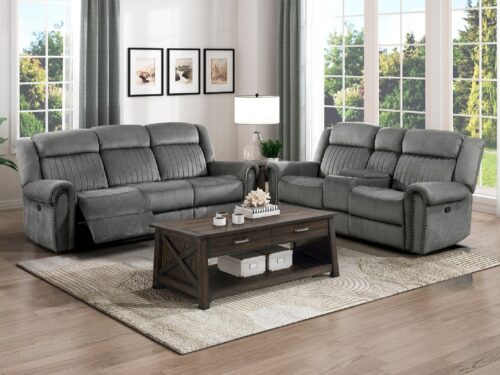 VIRDEN Reclining Sofa & Loveseat