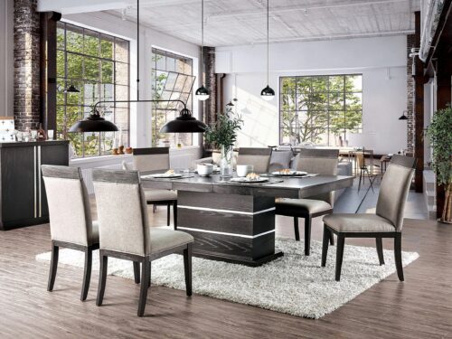 WILLIBET Dining Table & 6 Chairs