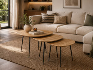 AVON 3 Pc Nesting Table Set