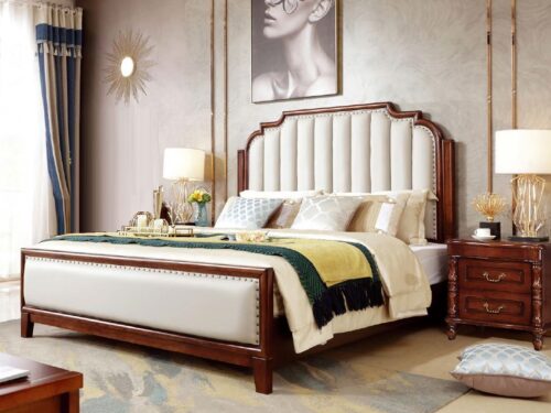 CORDELE King Bed & 2 Nightstands